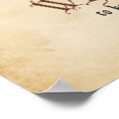 Serenity Prayer: Calligrafie-Inspirerend gebeden Poster (Hoek)