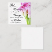 Serenity Prayer Card Notitiekaartje (Voorkant / Achterkant)