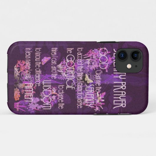 Serenity Prayer Case-Mate iPhone Case (Achterkant (horizontaal))