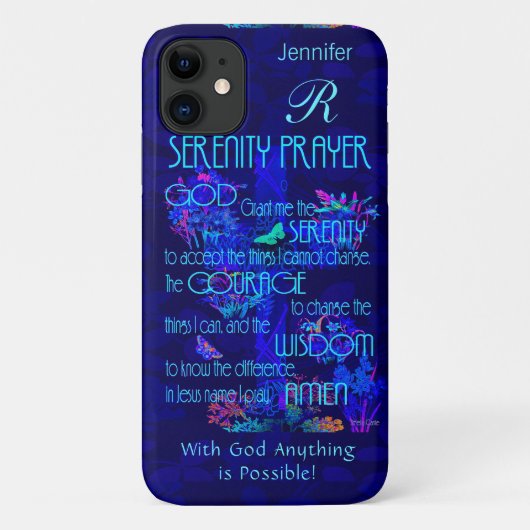 Serenity Prayer Case-Mate iPhone Case (Achterkant)