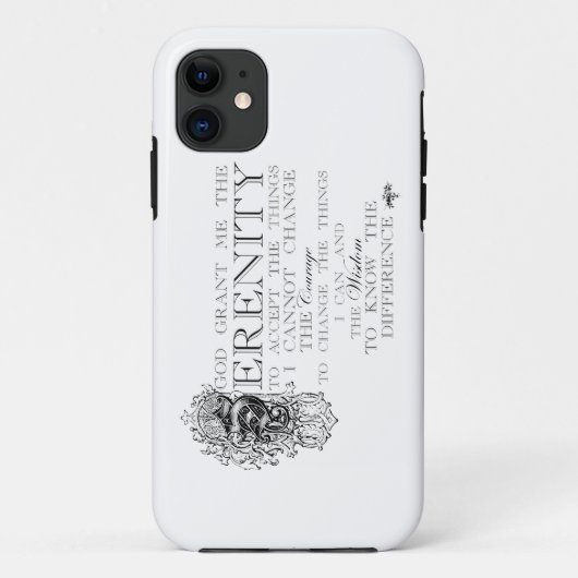 Serenity Prayer Case-Mate iPhone Case (Achterkant)