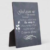 Serenity Prayer Chalkboard Gifts - trendy  Fotoplaat (Zijkant)