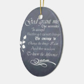 Serenity Prayer Chalkboard Gifts - trendy  Keramisch Ornament (Links)