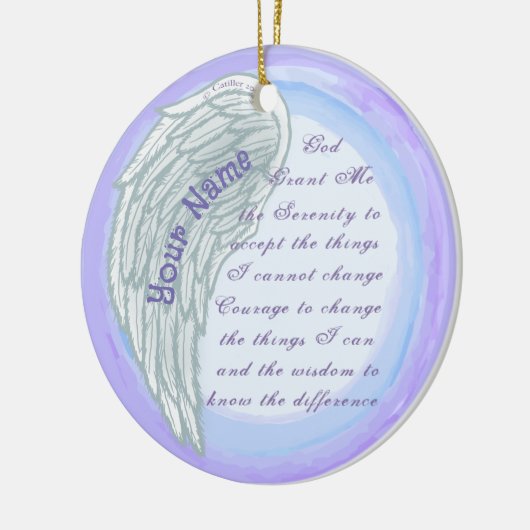 Serenity Prayer Christelijk ornament (Links)