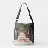 Serenity Prayer Crossbody Tas (Voorkant)