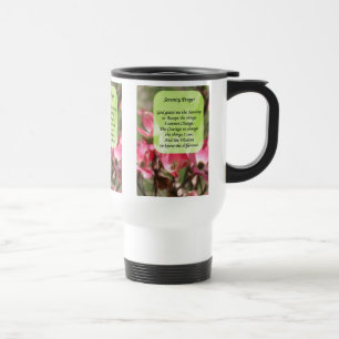 Serenity Prayer Dogwood Bloemen Reisbeker