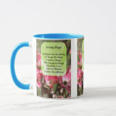Serenity Prayer Dogwood Flowers Motivatie Mok (Links)