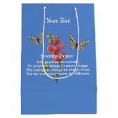 Serenity Prayer en Butterfly Medium Cadeauzakje (Achterkant)