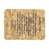 Serenity Prayer Flexible Photo Magnet Magneet (Horizontaal)