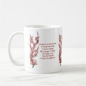 Serenity Prayer Flowering Tree Inspirerend Koffiemok (Links)