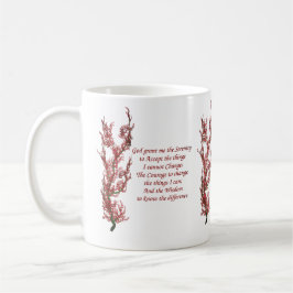 Serenity Prayer Flowering Tree Inspirerend Koffiemok