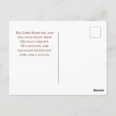 Serenity Prayer, Forest Briefkaart (Achterkant)