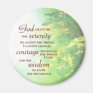 Serenity Prayer, Forest Magneet