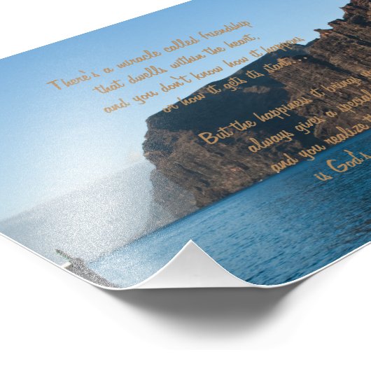 Serenity Prayer Foto Afdruk (Hoek)