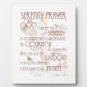 Serenity Prayer Fotoplaat (Voorkant)