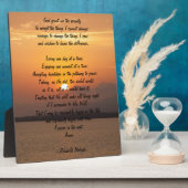 Serenity Prayer Fotoplaat (Zijkant)