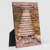 Serenity Prayer Fotoplaat (Zijkant)