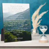 Serenity Prayer Fotoplaat (Zijkant)