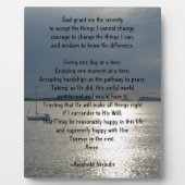 Serenity Prayer Fotoplaat (Voorkant)