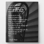 Serenity Prayer Fotoplaat (Voorkant)