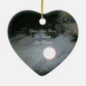 Serenity Prayer Full Moon Inspirerend Keramisch Ornament (Achterkant)