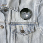 Serenity Prayer Full Moon Inspirerend Ronde Button 5,7 Cm (In situ)