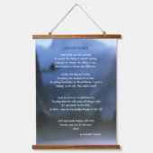 Serenity Prayer Hangend Wandkleed (Voorkant)