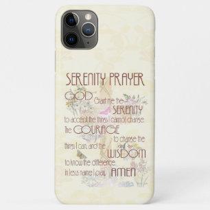 Serenity Prayer Hoesje-Mate iPhone Case