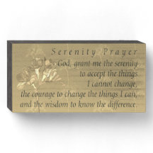 Serenity Prayer