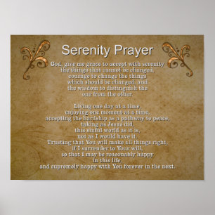 Serenity Prayer II — Art Print