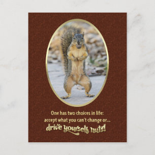 Serenity Prayer in een Nutshell Briefkaart