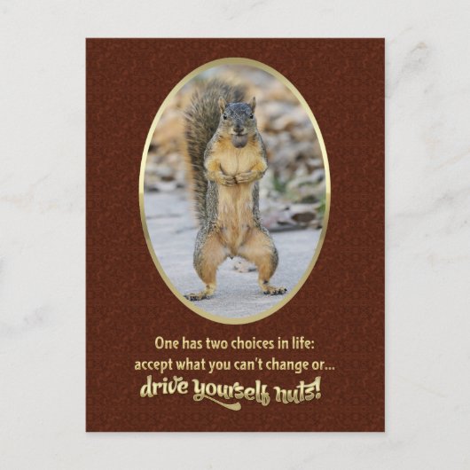 Serenity Prayer in een Nutshell Briefkaart (Voorkant)