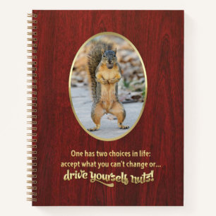 Serenity Prayer in een Nutshell Spiral Notitieboek