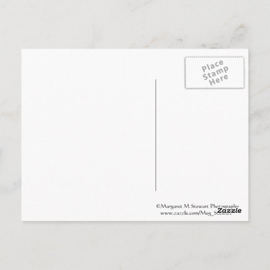 Serenity Prayer in het Duits, Waterfall Briefkaart (Achterkant)