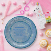 Serenity Prayer Inspirerend Gepersonaliseerde Part Papieren Bordje (Feest)