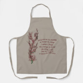Serenity Prayer Inspirerend Quote Floral Schort (Voorkant)