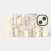 Serenity Prayer iPhone Hoesje (Achterkant horizontaal)