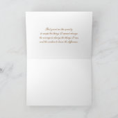 Serenity Prayer Kaart (Binnen)