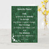 Serenity Prayer Kaart (Gele Bloem)