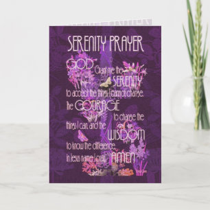 Serenity Prayer Kaart
