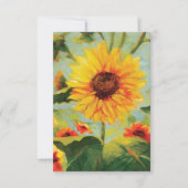 Serenity Prayer-kaart met Yellow Sunflower-ontwerp (Voorkant)