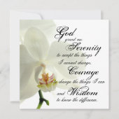 Serenity Prayer-kaarten Kaart (Voorkant)