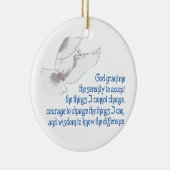Serenity Prayer Keramisch Ornament (Rechts)
