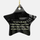 Serenity Prayer Keramisch Ornament (Voorkant)