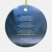 Serenity Prayer Keramisch Ornament (Voorkant)