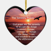 Serenity Prayer Keramisch Ornament (Voorkant)
