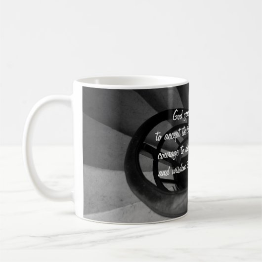 Serenity Prayer Koffiemok (Links)