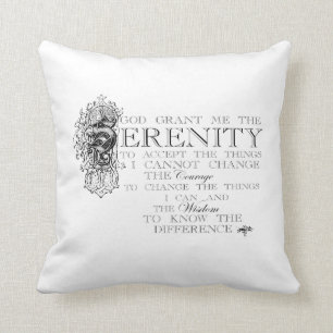 Serenity Prayer Kussen