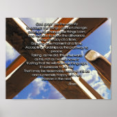 Serenity Prayer (lange versie) Poster (Voorkant)