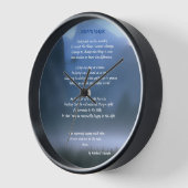Serenity Prayer Large Clock (Hoek)